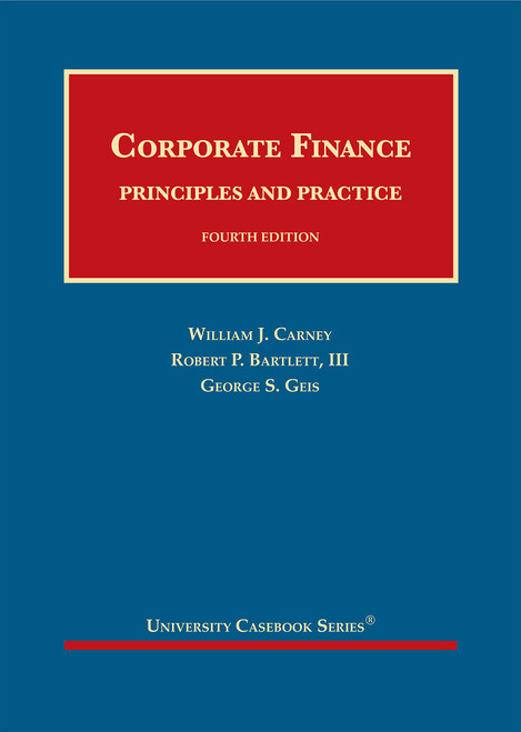 Corporate Finance, Principles and Practice