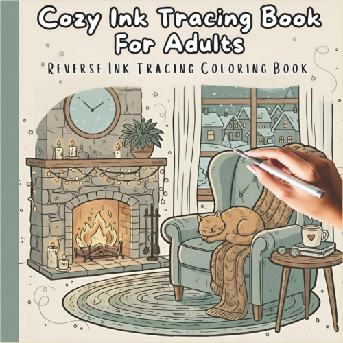 Cozy Ink Tracing Book for Adults