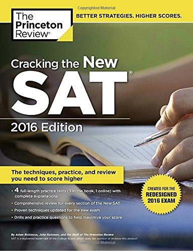 Cracking the New SAT with 4 Practice Tests