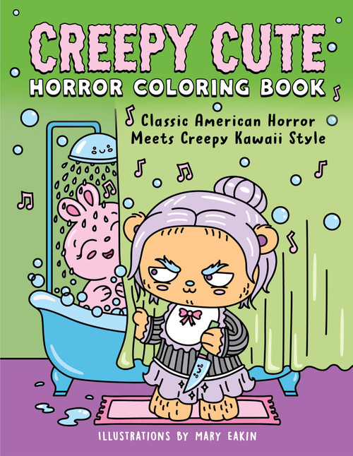 Creepy Cute Horror Coloring Book