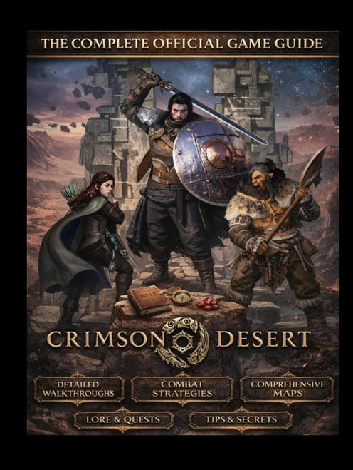 CRIMSON DESERT: THE COMPLETE OFFICIAL GAME GUIDE: The Definitive