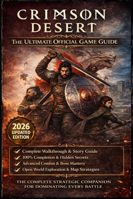 CRIMSON DESERT: THE ULTIMATE OFFICIAL GAME GUIDE: Complete Walkthrough