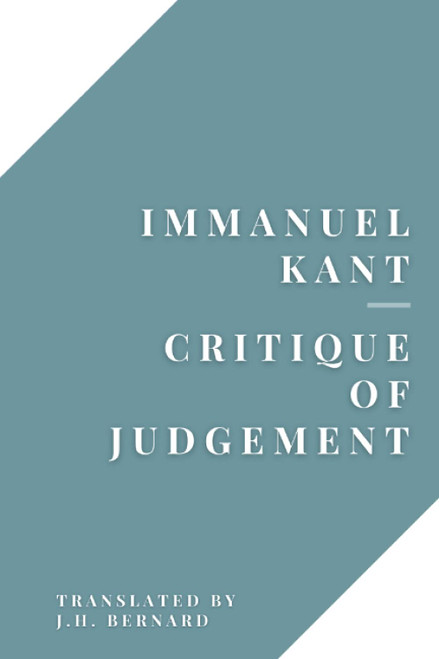 Critique of Judgement