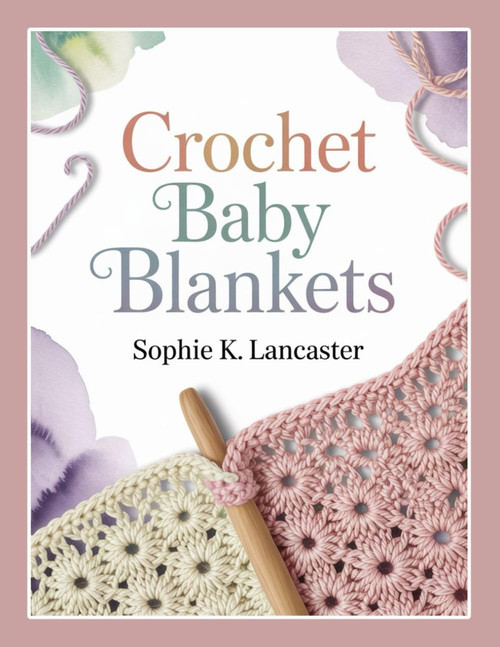 CROCHET BABY BLANKETS: 25 Modern Crochet Baby Blanket Patterns for