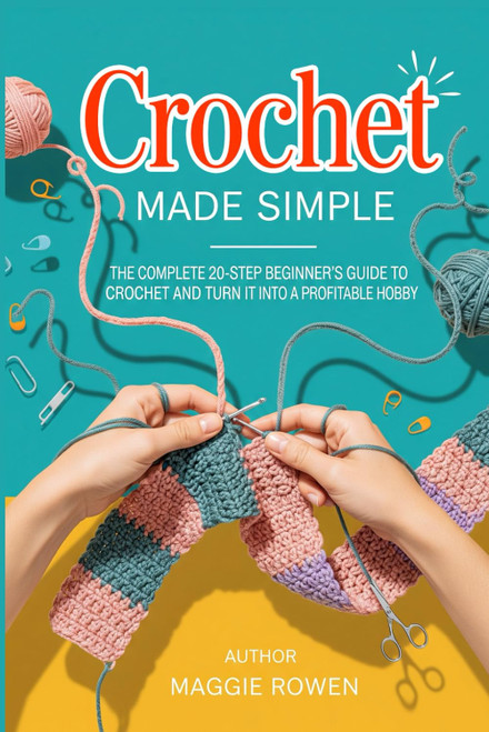 Crochet Made Simple: The Complete 20-Step Beginner's Guide to Learn