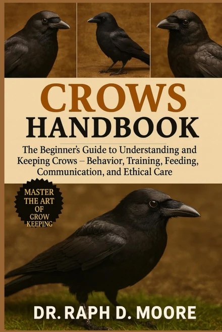 CROWS HANDBOOK: The Beginner's Guide to Understanding and Keeping Crows – Behavior