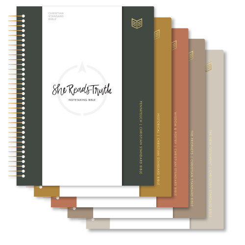 CSB She Reads Truth Spiral-Bound Notetaking Bible