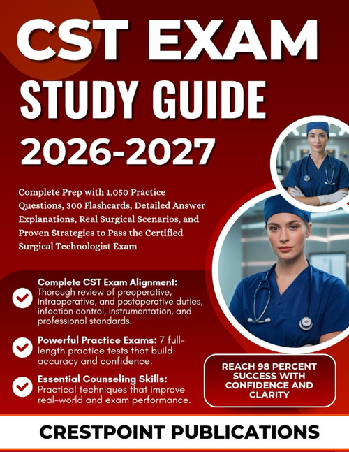 CST EXAM STUDY GUIDE 2026-2027: Complete Prep with 1