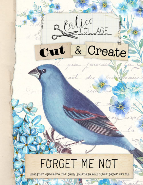 Cut & Create Forget Me Not Ephemera Book