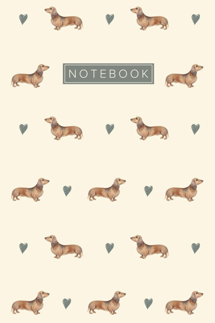 Dachshund Notebook: Cute Aesthetic Lined Journal for Dachshund Dog Lovers