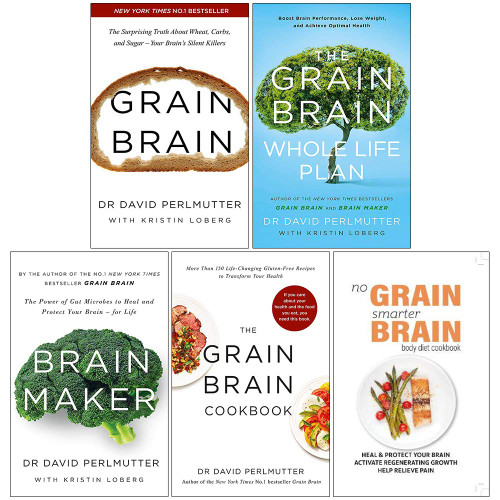 David Perlmutter 5 Books Collection Set