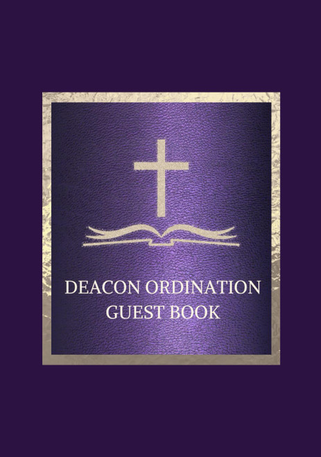 Deacon Ordination Guest Book: Sign-In Book for Deacon Ordination Service