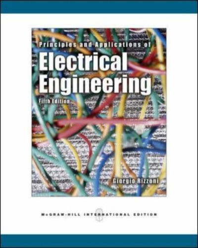 Principles And Applications Of Electrical Engineering