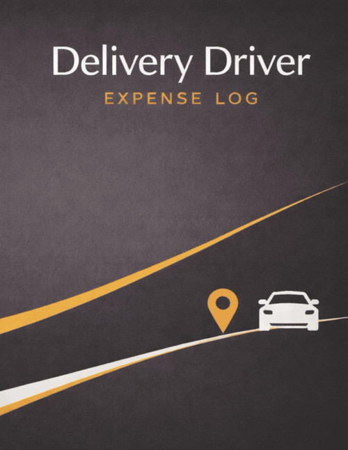 Delivery Driver Tax & Expense Log Book 1099 Income