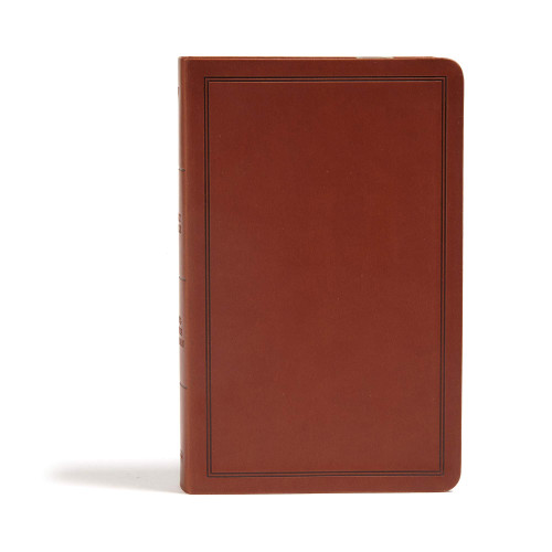 Deluxe Gift Bible, Brown – LeatherTouch, Red Letter (King James)