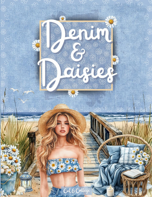 Denim & Daisies Cut and Collage Ephemera Book