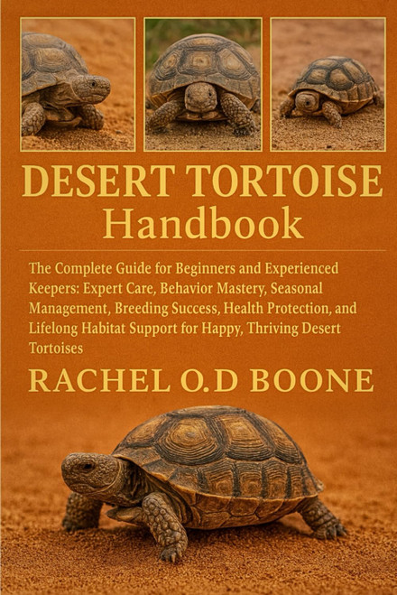 DESERT TORTOISE HANDBOOK: The Complete Guide for Beginners and