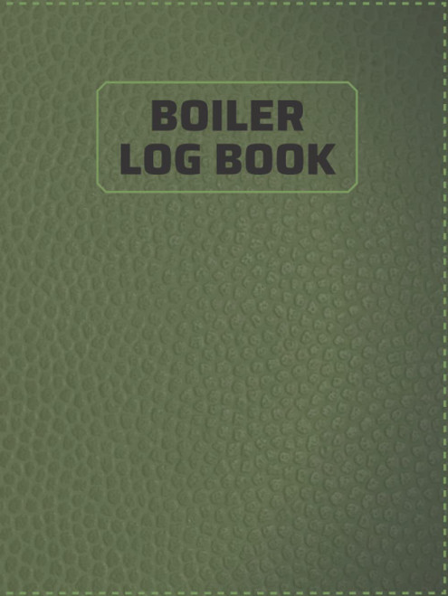 Detailed Boiler Room Maintenance Log Book
