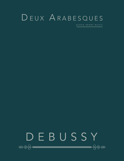 Deux Arabesques: piano sheet music