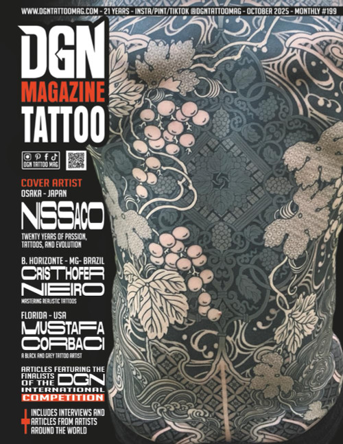 DGN Tattoo Magazine - NISSACO- Issue #199