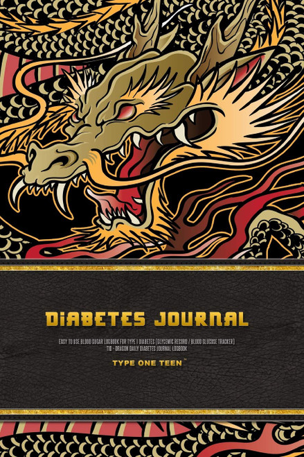 Diabetes Journal - Type One Teen - Easy to Use Blood Sugar Logbook for