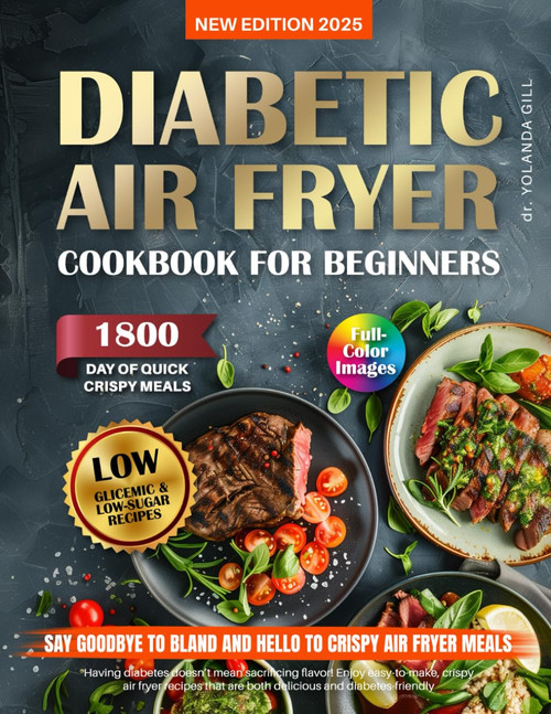 Diabetic Air Fryer Cookbook for Beginners: Healthy