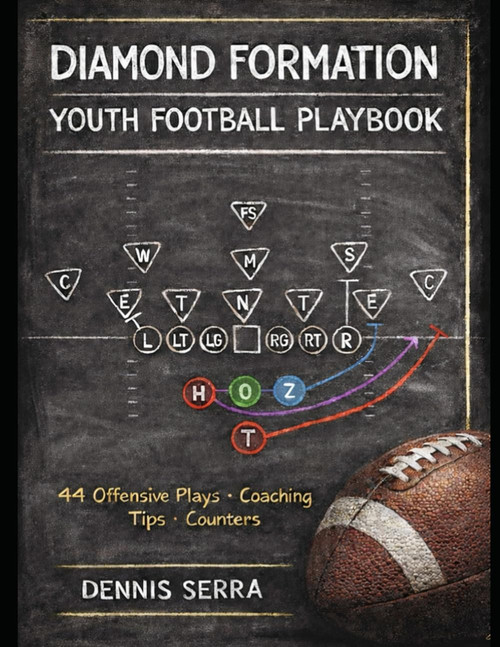 Diamond Formation Youth Football Playbook: 44 Offensive Plays