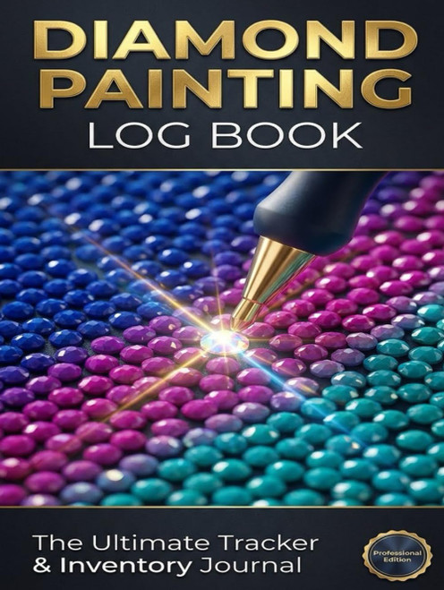 Diamond Painting Log Book: The Ultimate Project Tracker & Inventory