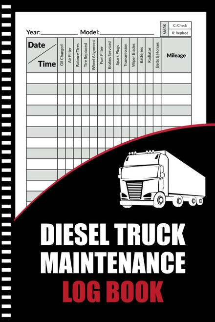 Diesel Truck Maintenance Log Book