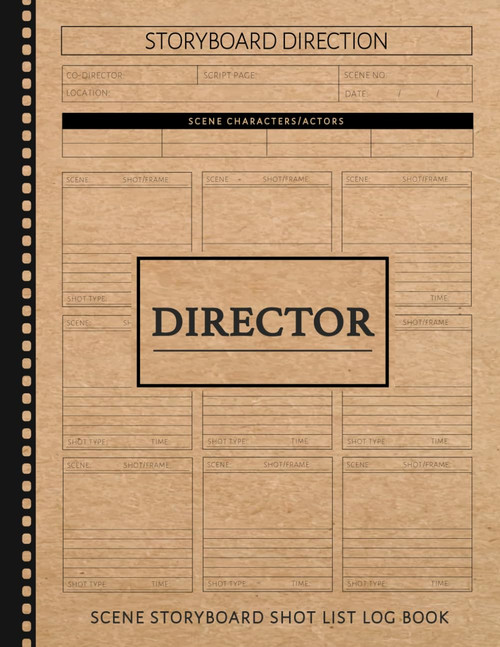 Director Scene Storyboard Shot List Log Book