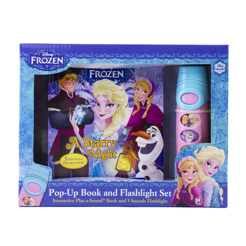 Disney Frozen Elsa, Anna, Olaf, and More! - Pop-up Book and Flashlight