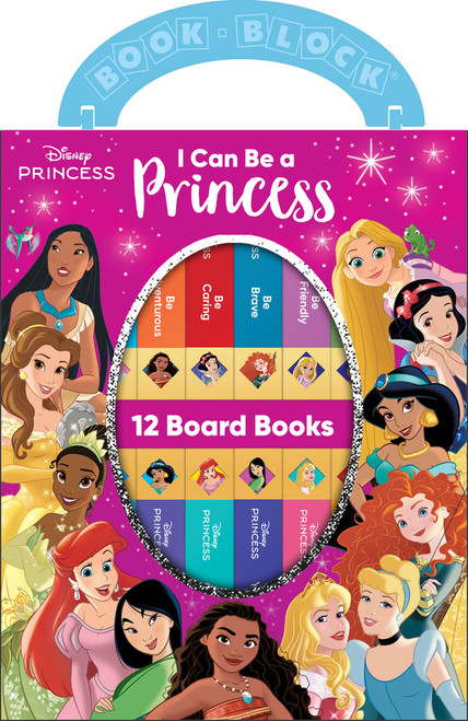 Disney Princess - I Can Be Princess My First Library Board Book Block