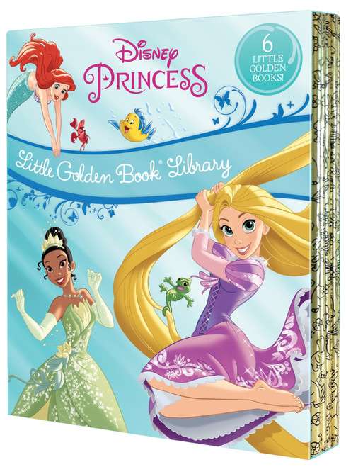 Disney Princess Little Golden Book Library - 6 Little Golden Books