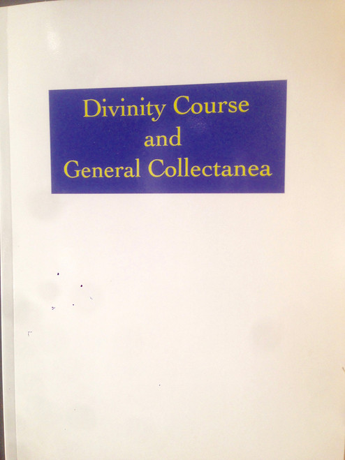 Divinity Course and General Collectanea