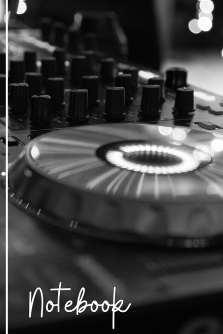 DJ Notebook: DJ Controller Lined DJ Journal