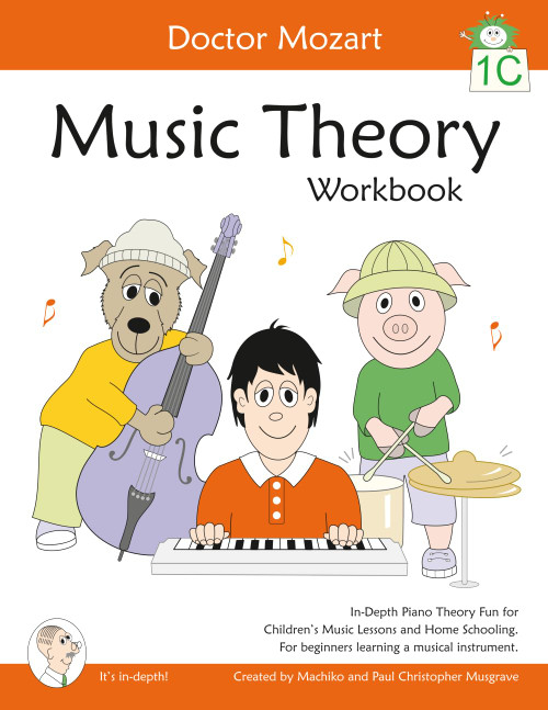Doctor Mozart Music Theory Workbook Level 1C