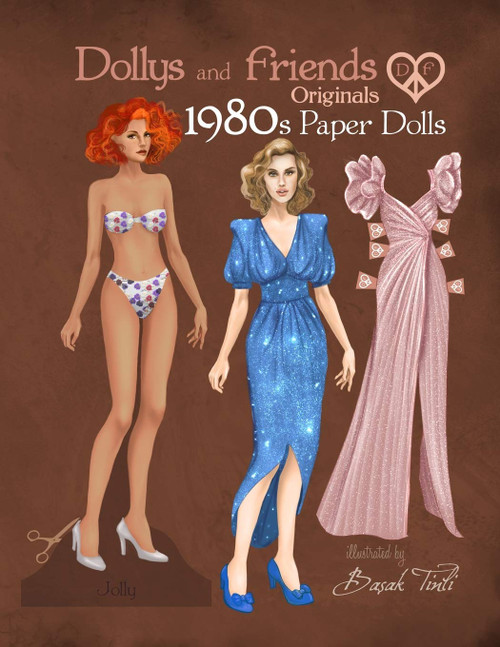 Dollys and Friends Originals 1980s Paper Dolls