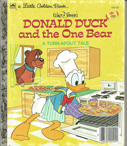 Donald Duck and the One Bear (Little Golden Books)