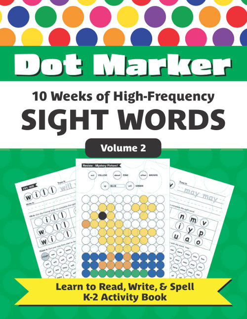 Dot Marker 10 Weeks of High Frequency Sight Words