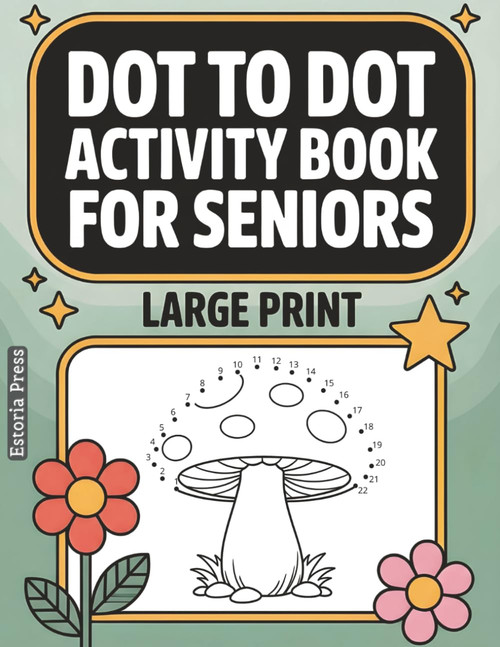Dot to Dot Activity Book for Seniors