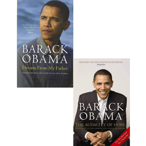 Dreams From My Father and The Audacity of Hope 2 Books Bundle Collection
