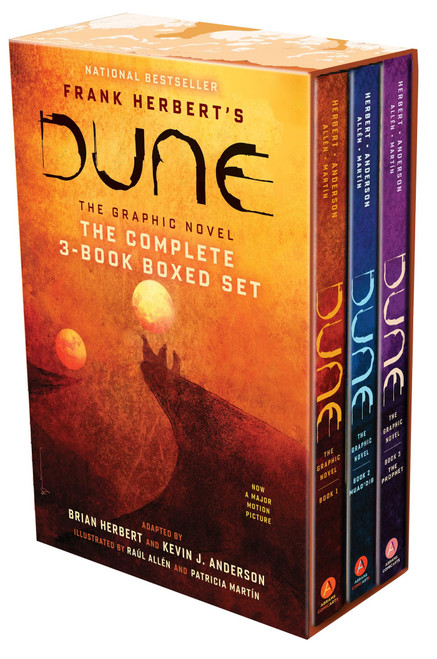 Dune: The Graphic Novel: The Complete 3-Book Boxed Set: Dune