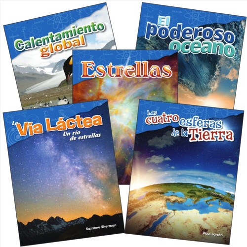 Earth and Space Science Grade 5 Spanish: 5-Book Set