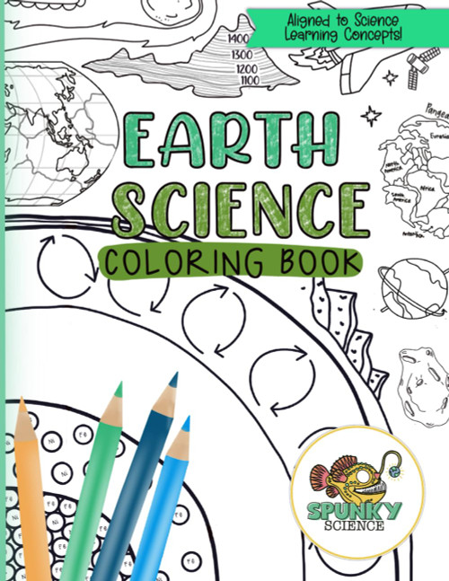 Earth Science Coloring Book