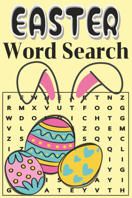 Easter Word Search Puzzle Book: Easter word search game book about spring