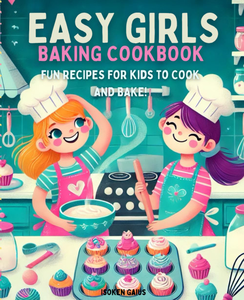 Easy Girls Baking Cookbook for Ages 8-12