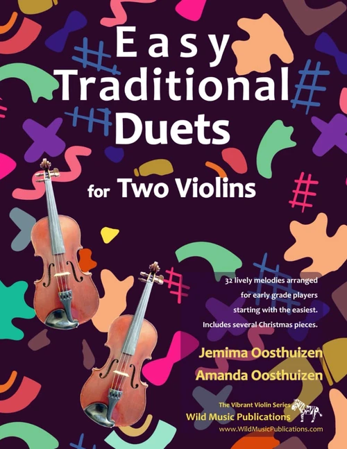 Easy Traditional Duets for Two Violins