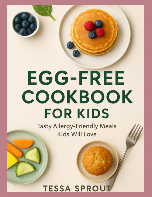 EGG-FREE COOKBOOK FOR KIDS: Tasty Allergy-Friendly Meals Kids Will Love