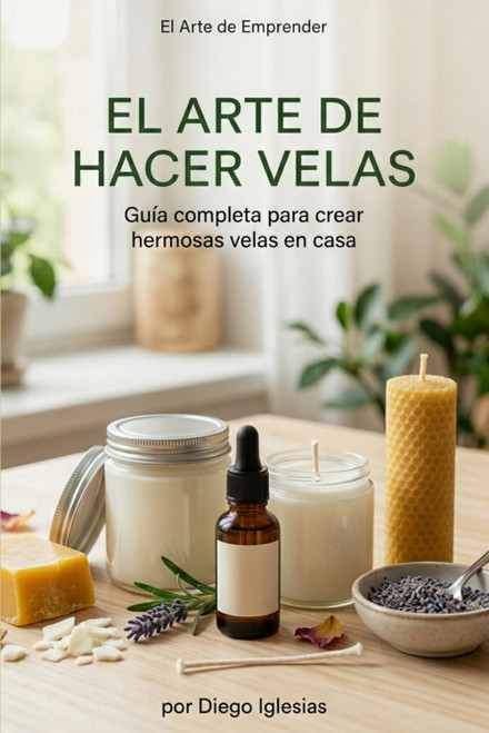 El Arte de Hacer Velas: Guía Completa para Crear Velas Hermosas en Casa (Spanish Edition)