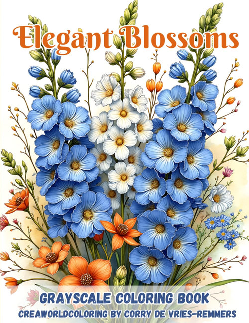 Elegant Blossoms: Botanical Beauty for Relaxation and Stress Relief